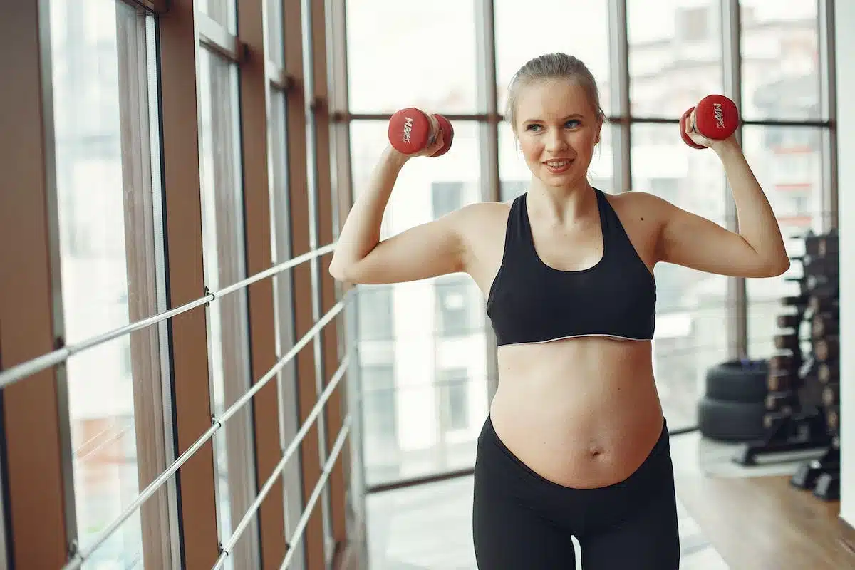 femme enceinte exercice
